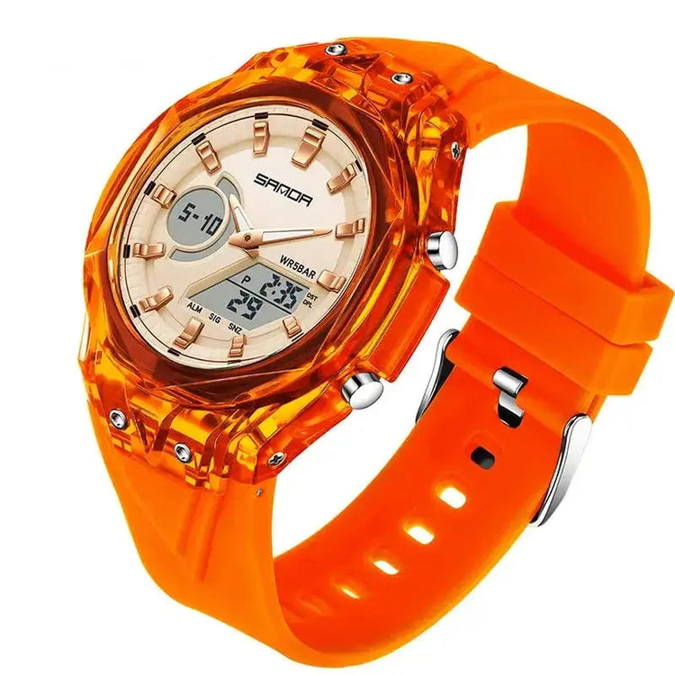 Fashion Electronic Watches Dual Display - Inspirational Watches