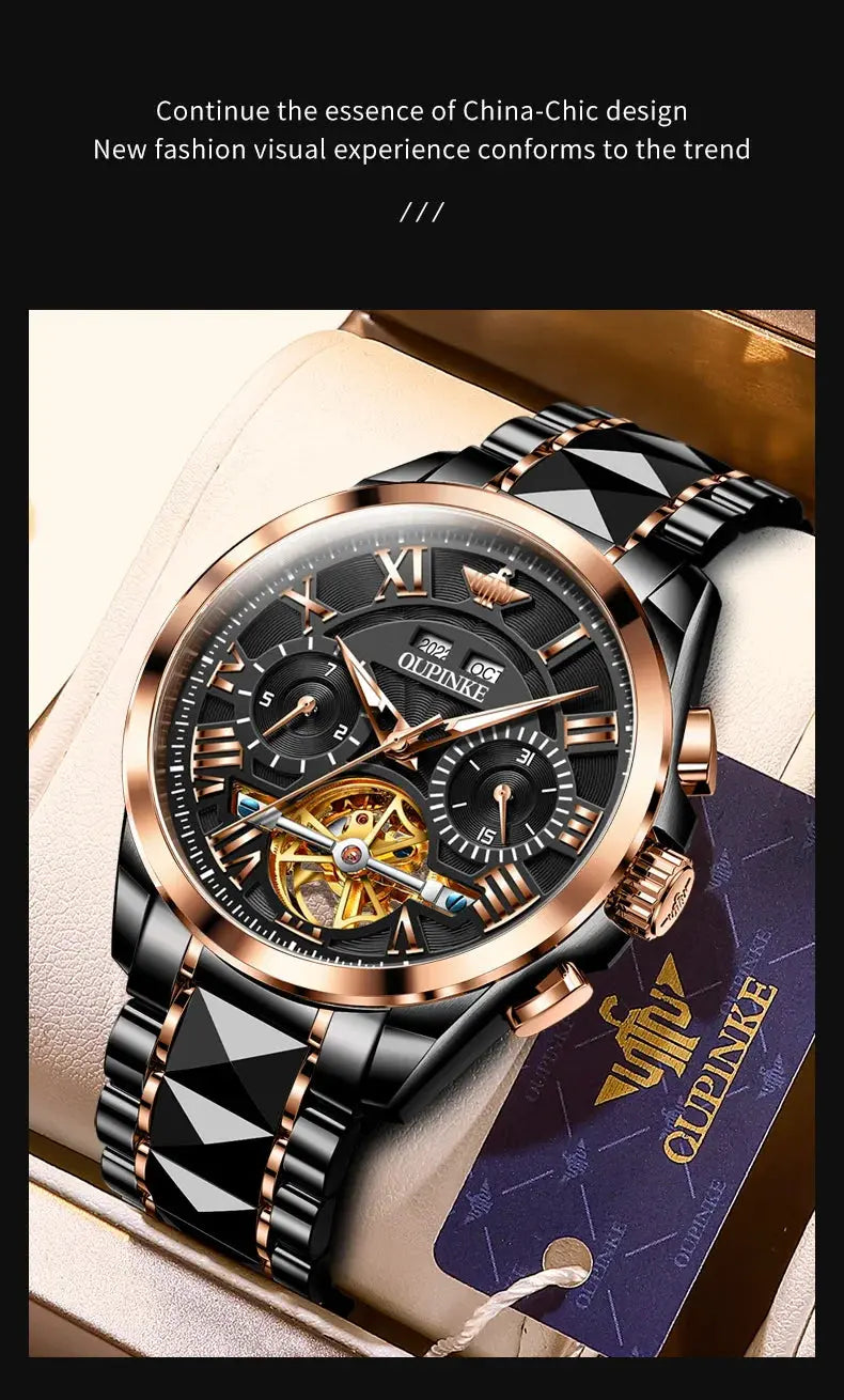 Automatic Skeleton Fashion Watch Inspirational Watches