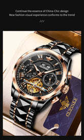 Automatic Skeleton Fashion Watch Inspirational Watches