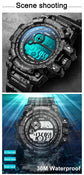 LED Digital Luminous Fashion Sport Waterproof Watches For Man Date Army Military Clock - Inspirational Watches