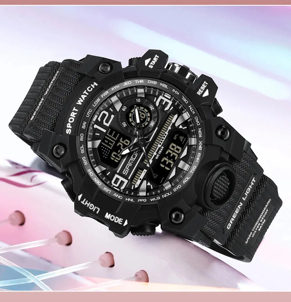 LED Digital Sport Watch Waterproof Inspirational Watches