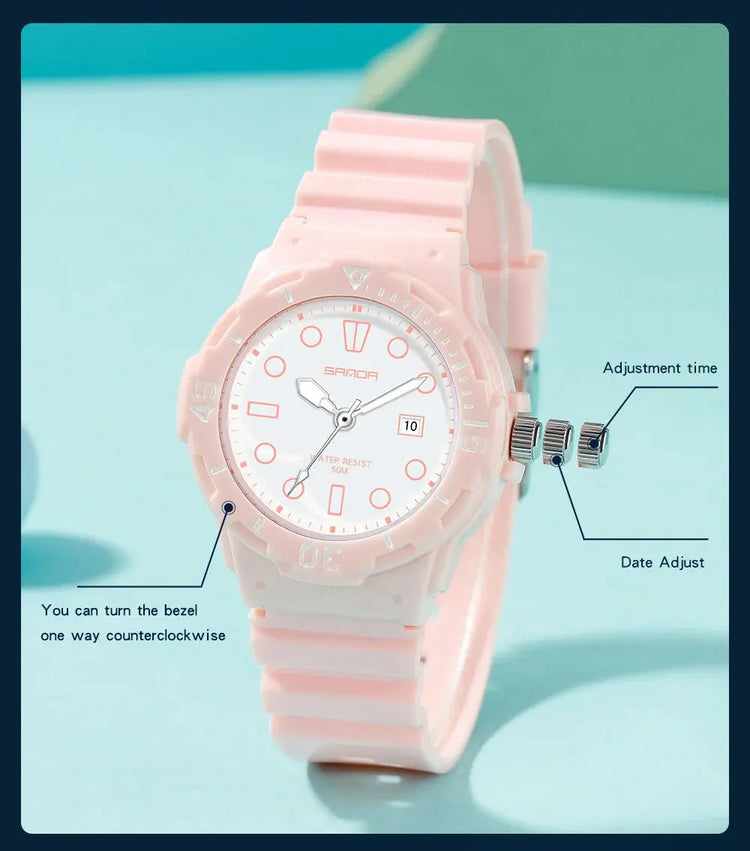 Multifunctional Electronic Waterproof Sports Watch Inspirational Watches