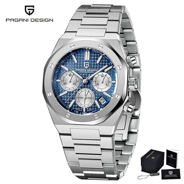 Sapphire Crystal Luminous Stainless Steel 200m Waterproof Watch - Inspirational Watches