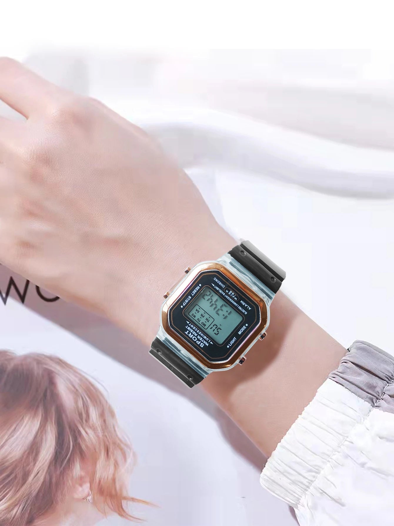 Multifunctional LED Digital Kids Sports Watch Inspirational Watches