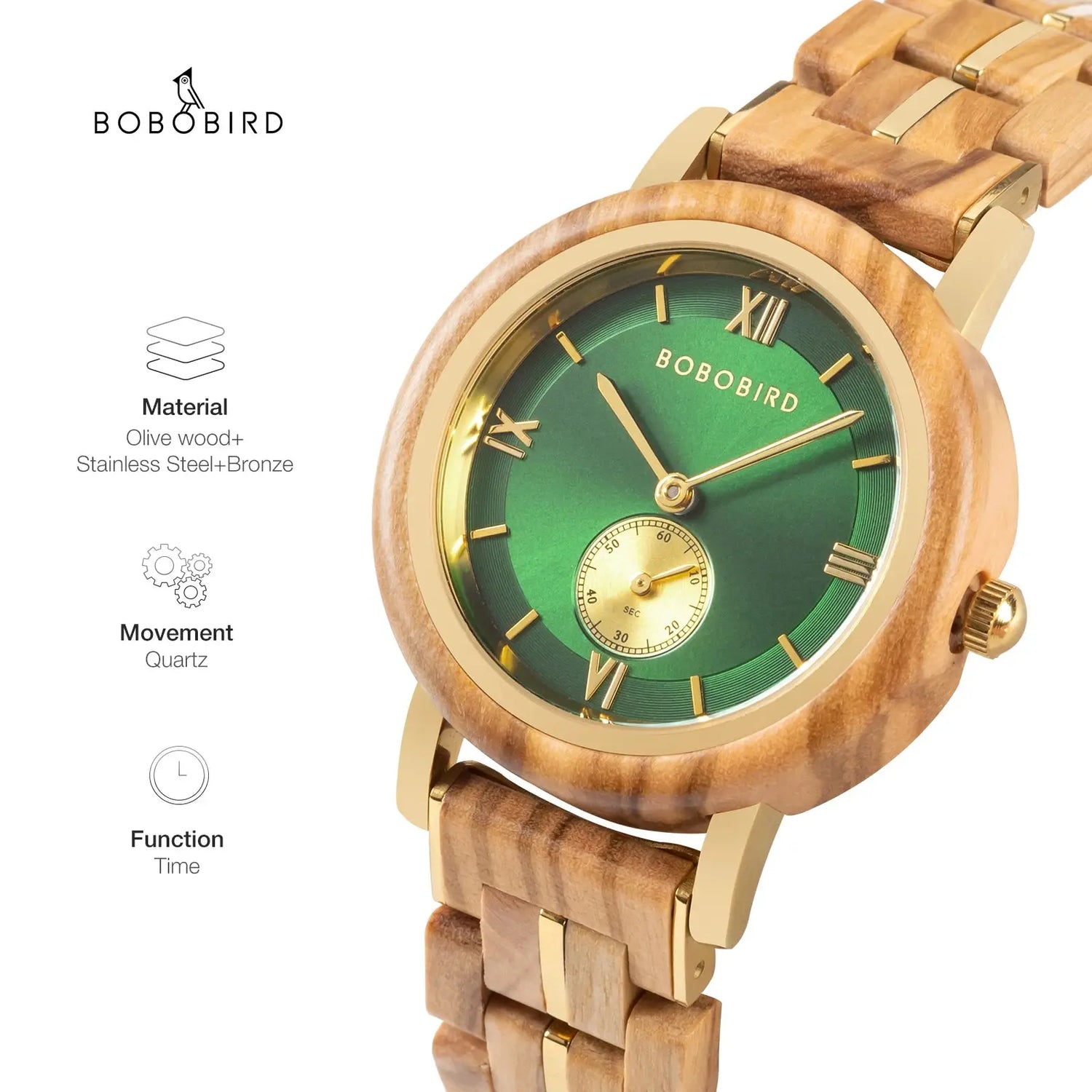 Wood fashion women watch Inspirational Watches