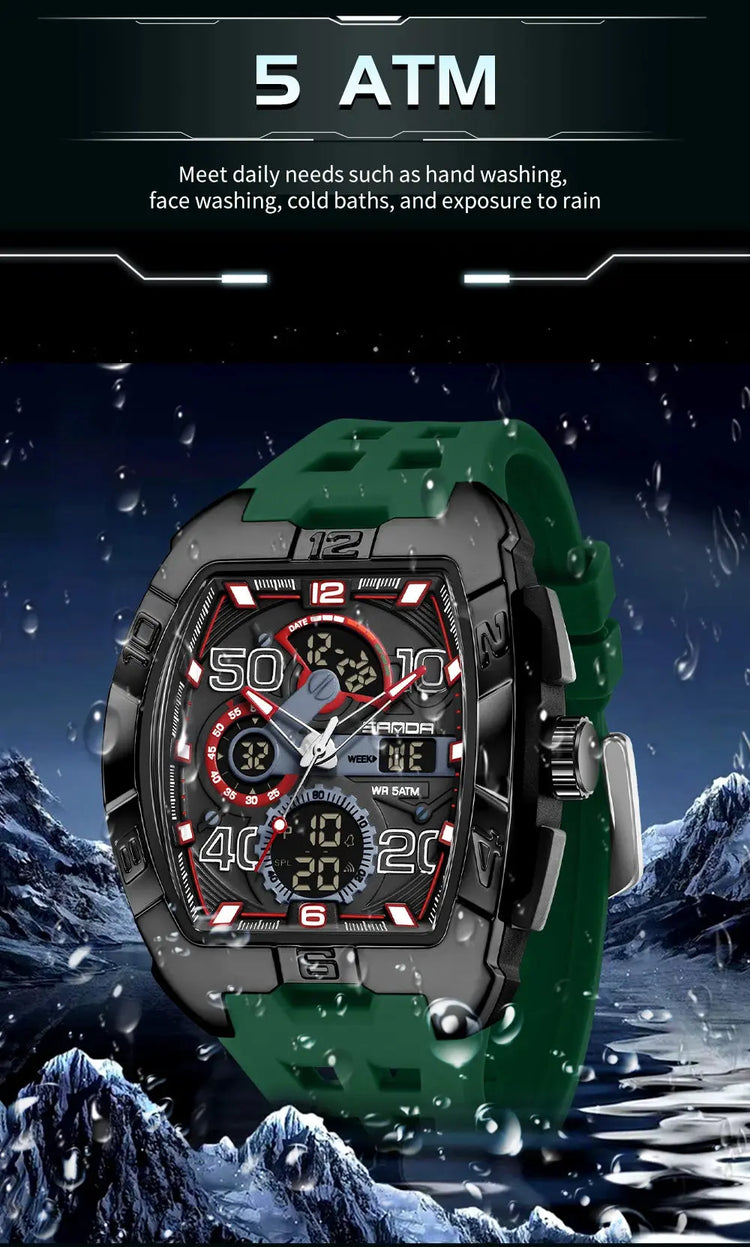 Fashion Chronograph Multi-function Electronic watch - Inspirational Watches
