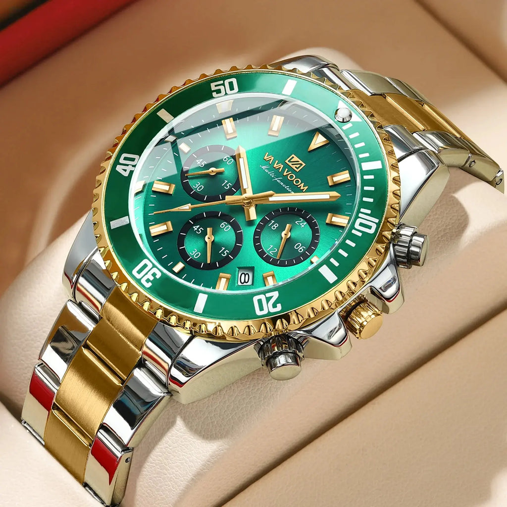 Multifunctional luxury business style Watch