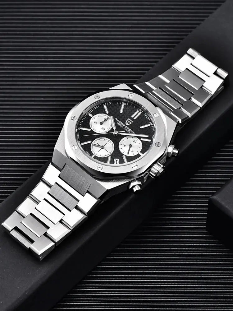 Sapphire Crystal Luminous Stainless Steel 200m Waterproof Watch - Inspirational Watches