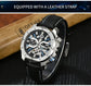 44mm Vintage Dial Luxury Sapphire Automatic Mechanical Waterproof Inspirational Watches