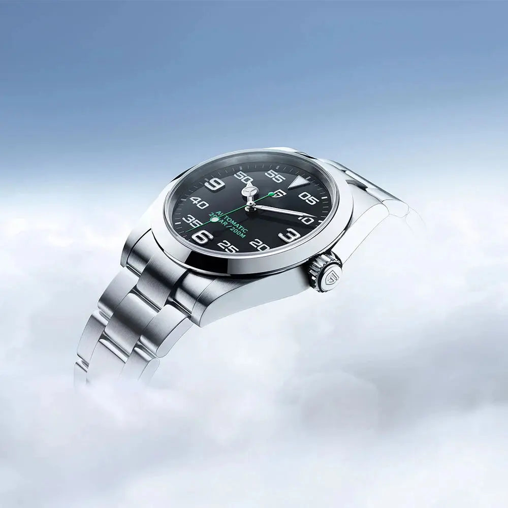 Sapphire Glass AR Coated Automatic Luminous Watch for Men Inspirational Watches