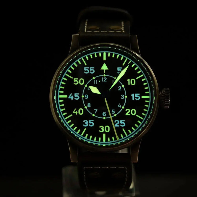 42mm Retro Automatic Men Pilot Watches Sapphire Glass - Inspirational Watches