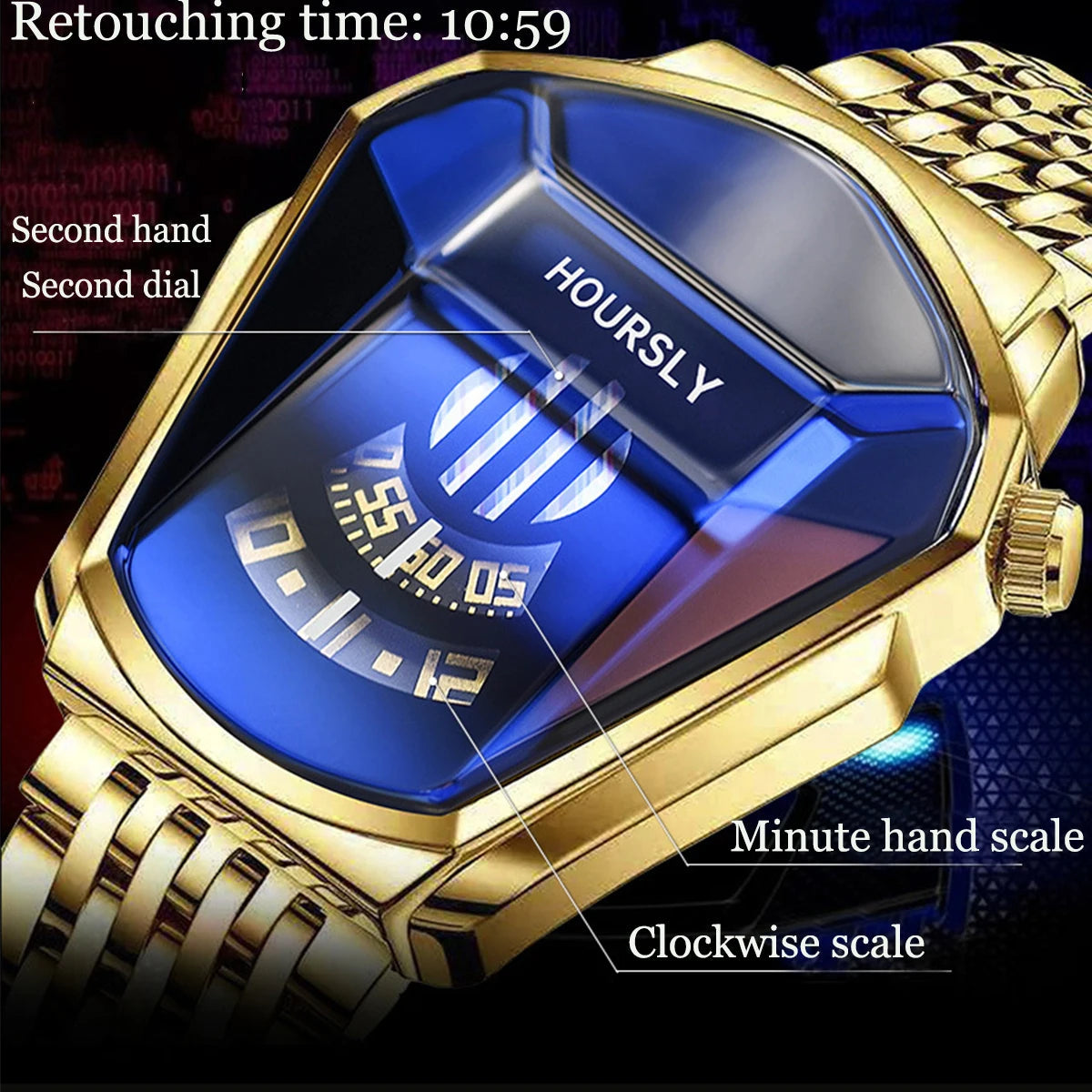 Fashion Mechanical Snake Head Men&