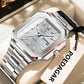 Square Fashion Man Waterproof Luminous Wristwatch Inspirational Watches