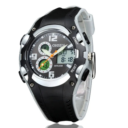 Fashion Digital LED Analog Kids Watch Inspirational Watches
