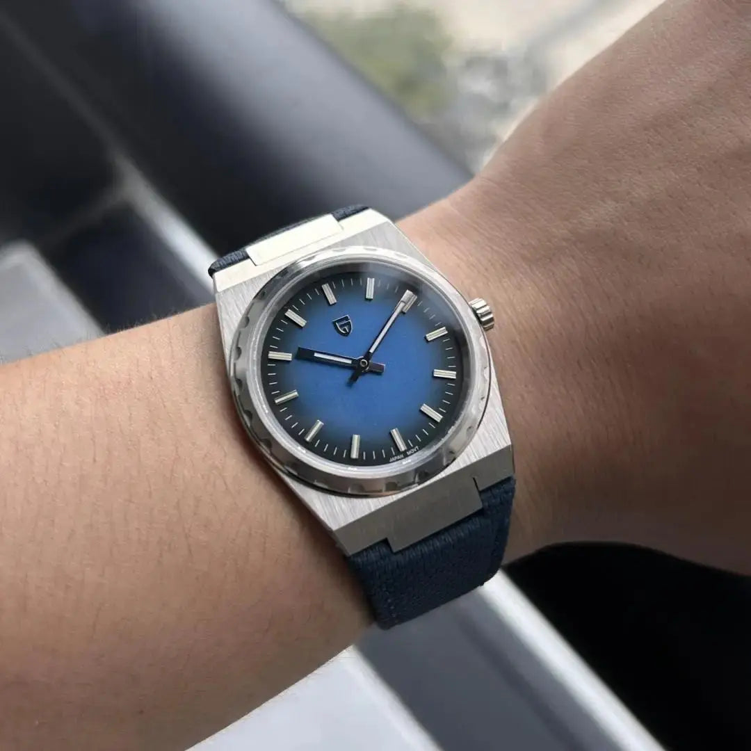 Stainless Steel Rubber Sapphire Crystal Waterproof 100m watch - Inspirational Watches