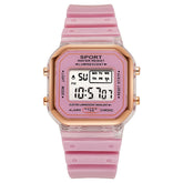 Multifunctional LED Digital Kids Sports Watch Inspirational Watches