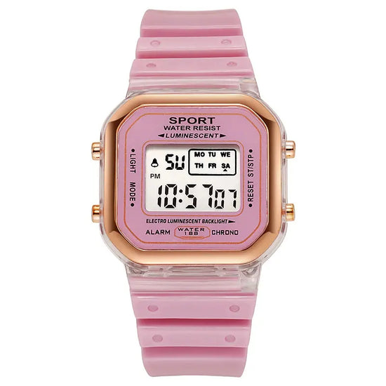 Multifunctional LED Digital Kids Sports Watch Inspirational Watches