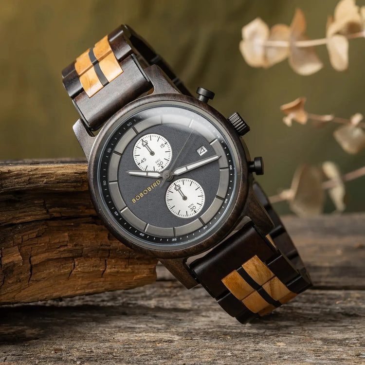 Vintage Wooden Watch for Men – Luxury Original Wristwatch with Premium Design - Inspirational Watches