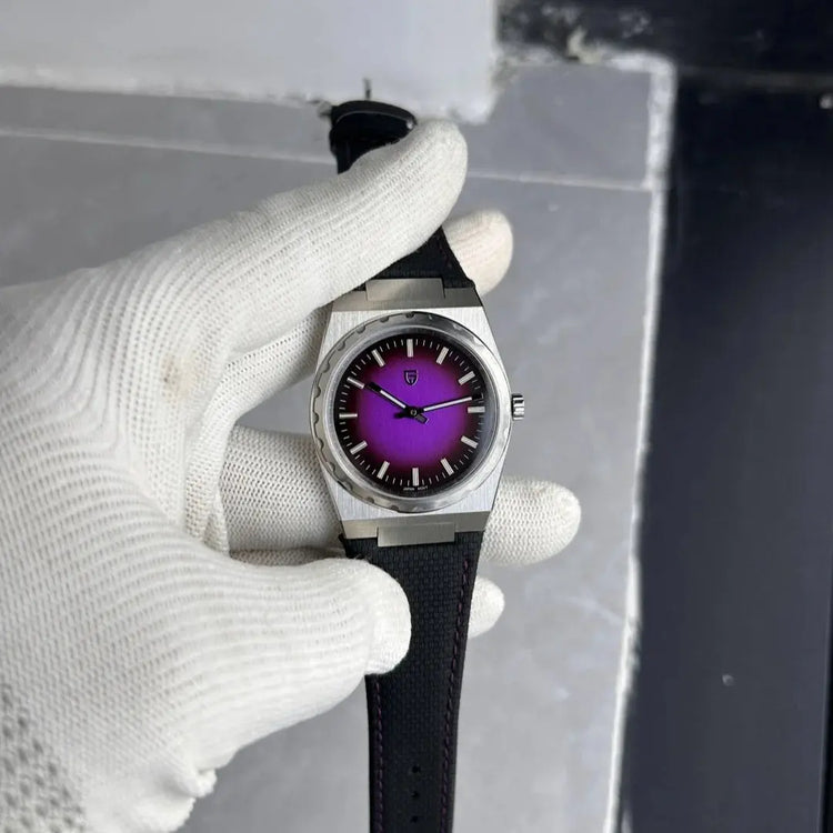 Stainless Steel Rubber Sapphire Crystal Waterproof 100m watch - Inspirational Watches