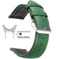 Vintage Quick-Release Genuine Leather Watch Strap