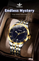 Original Automatic Watch for Men Luxury Japanese Diamond Luminous Inspirational Watches
