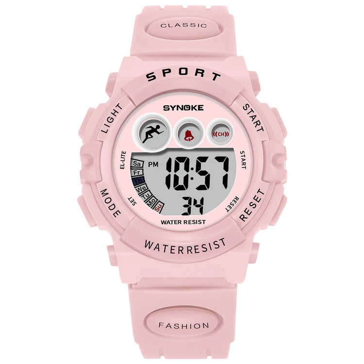 50M Waterproof Luminous LED Digital for Kids Watch Inspirational Watches