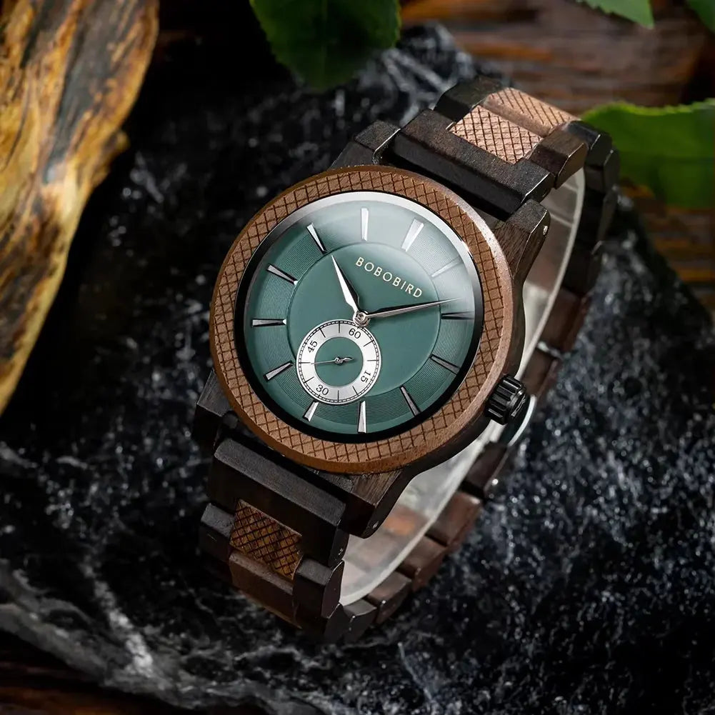 Wooden Watch Top Fashion Casual Clock Quartz Inspirational Watches