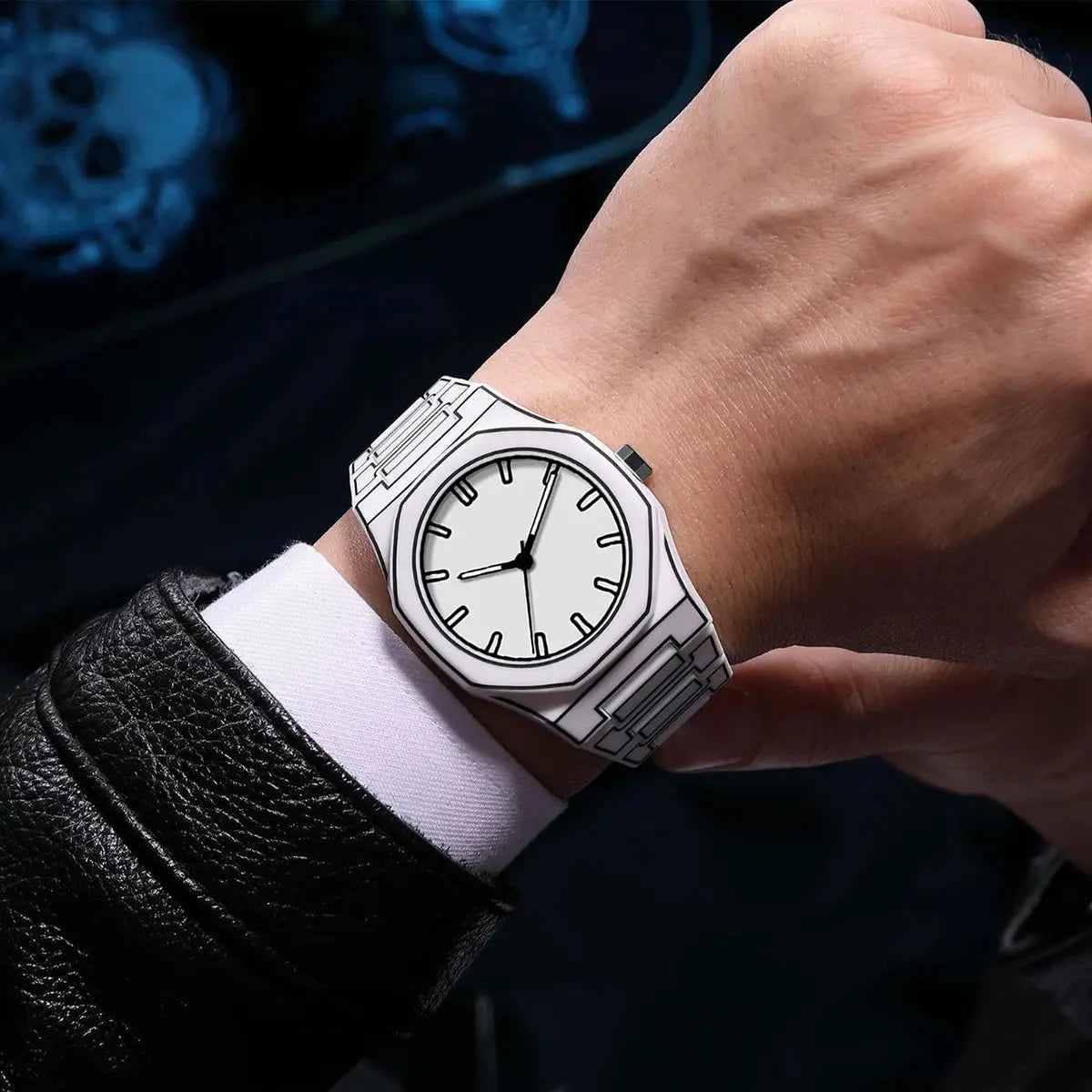 Modern Minimalist Sketching Creative Leisure Watch Creative 3D Sketch Design - Inspirational Watches