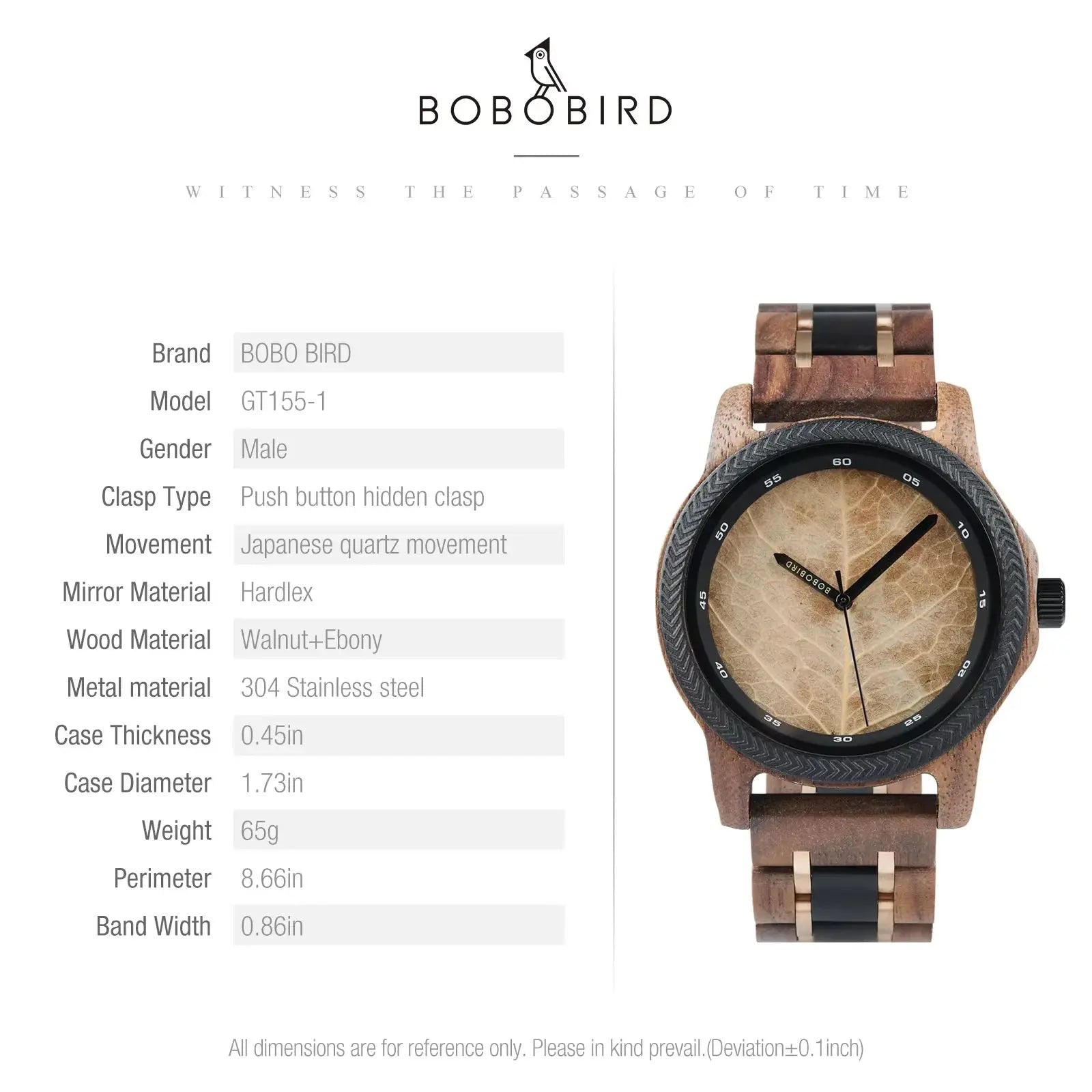Wooden Men Watches Handmade Inspirational Watches