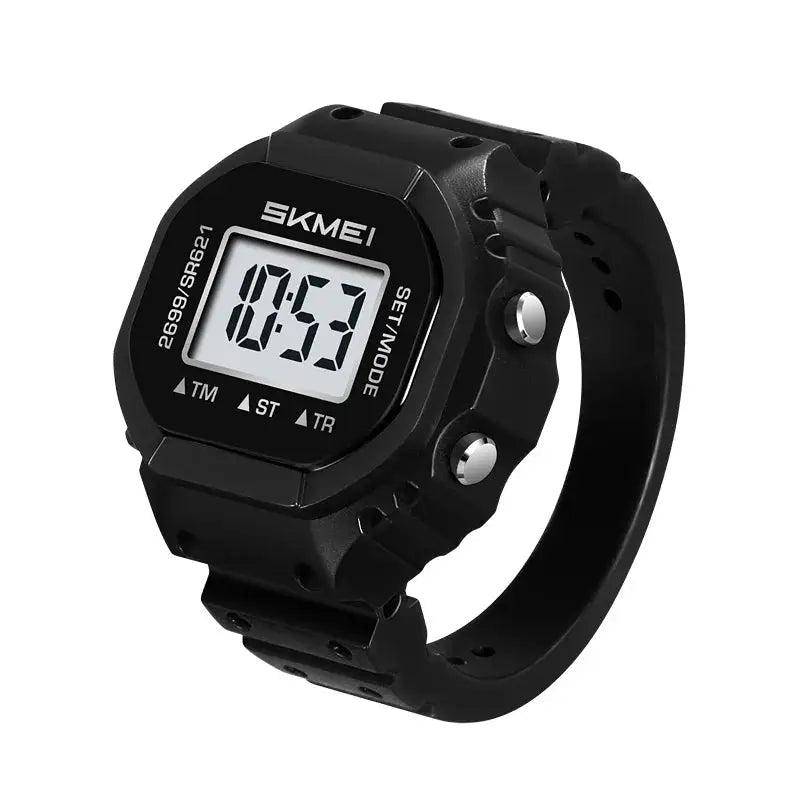 SKMEI 2699 New LED Digital Women Fashion Cool Rings Finger Watches Chronograph Plastic Watches Lady Jewelry （Cannot adjust size） Inspirational Watches