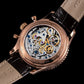 Moon phase Pilot Chronograph Mechanical Tianjin ST1908 Movement Inspirational Watches