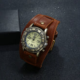 Vintage Wristwatch Fashion Pin Buckle Leather Strap - Inspirational Watches