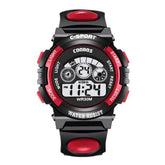 Multifunctional Kids Electronic Watch Color Luminous Dial Life Waterproof Inspirational Watches