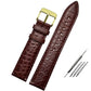Premium Crocodile-Pattern Leather Watch Strap