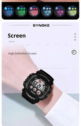 30M Waterproof Electronic Kids Sports Watch Inspirational Watches