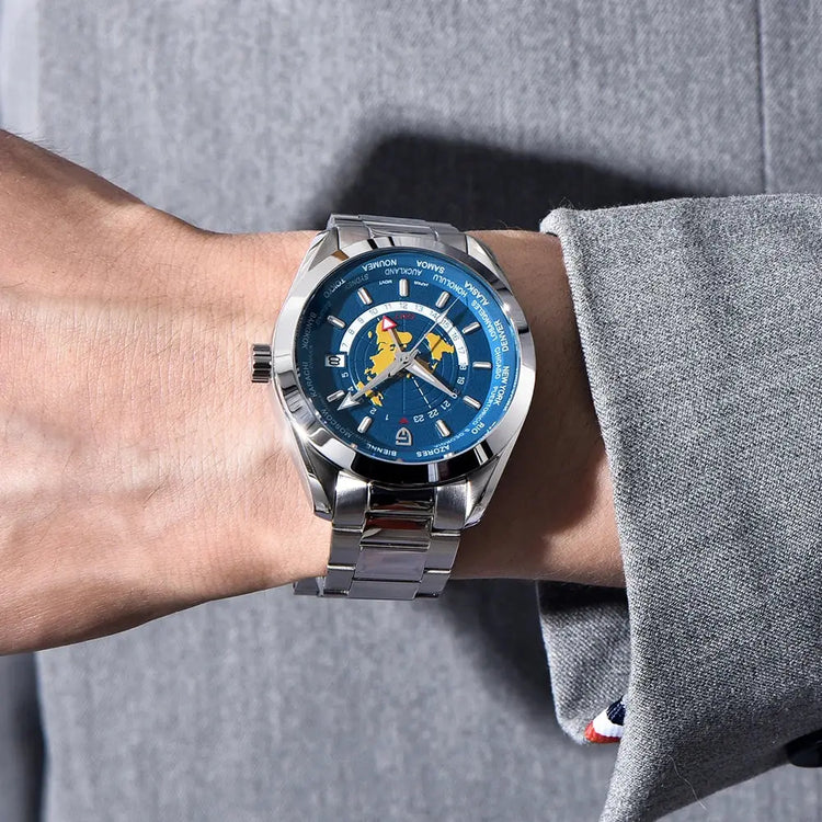 Light Luxury NH34A Movement Sapphire Glass Man watch 316L All Steel Waterproof Inspirational Watches