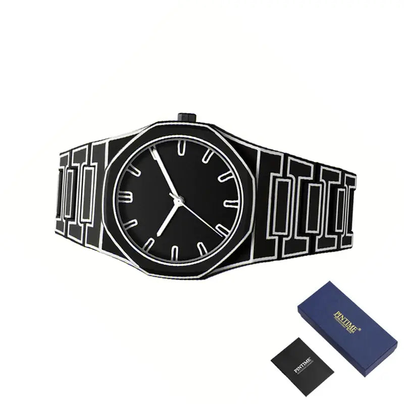 Modern Minimalist Sketching Creative Leisure Watch Creative 3D Sketch Design - Inspirational Watches