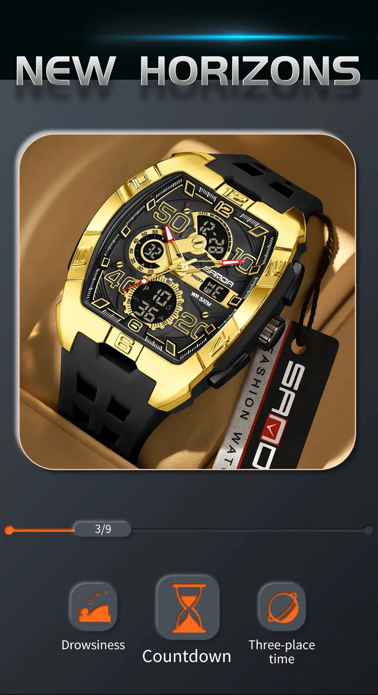 Fashion Chronograph Multi-function Electronic watch - Inspirational Watches