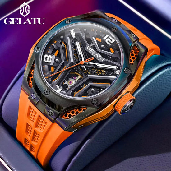 Hollow out Automatic Men&