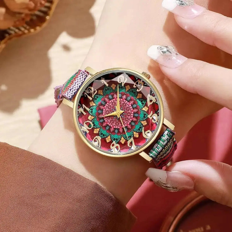 Vintage Flowers Watch Inspirational Watches