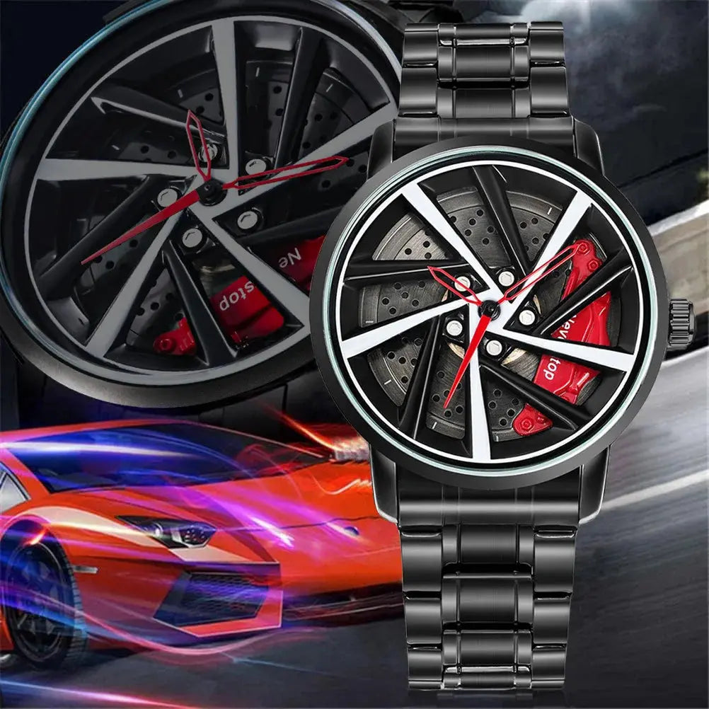 Sport wheel watch