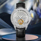 Diamonds Face Tourbillon Mechanical Luminous Waterproof Mechanical Inspirational Watches