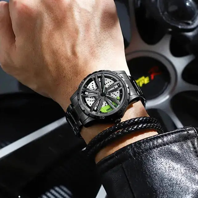 Automotive Wheel Hub Watch Inspirational Watches