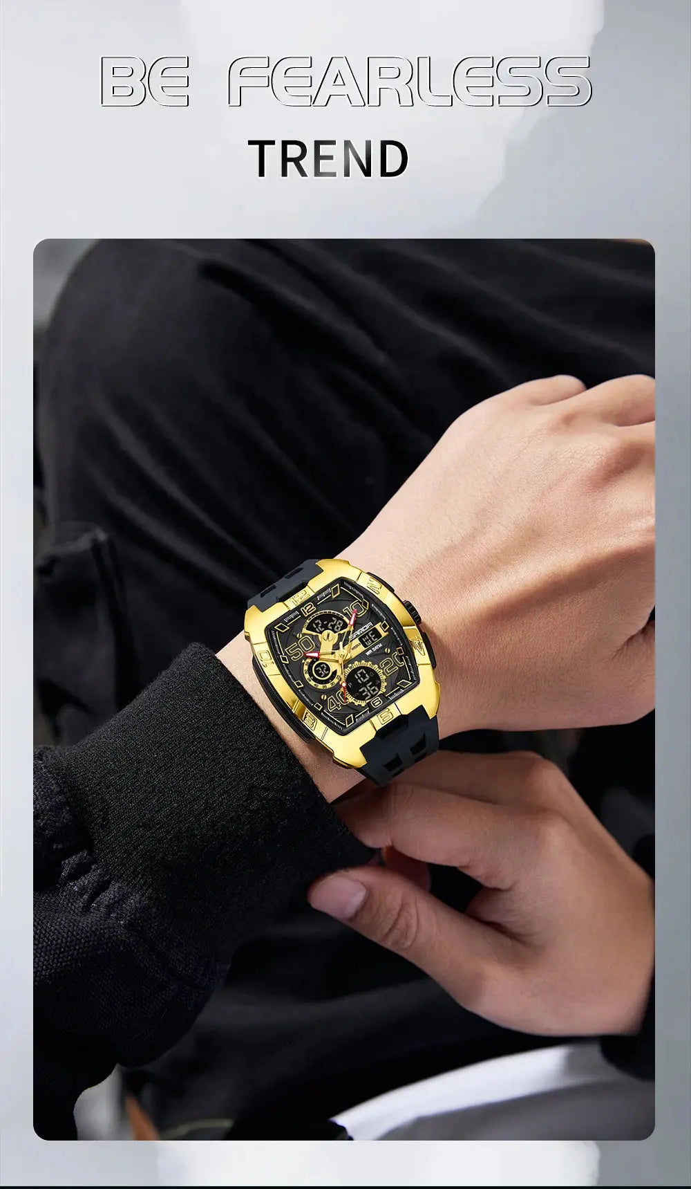 Fashion Chronograph Multi-function Electronic watch - Inspirational Watches