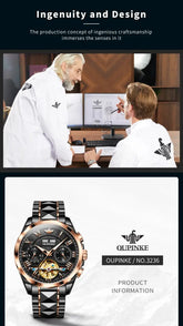 Automatic Skeleton Fashion Watch Inspirational Watches