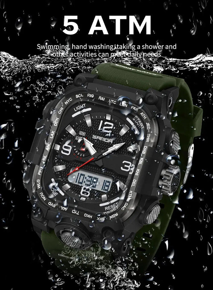 Multi functions Sports Wristwatch Inspirational Watches
