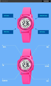 Waterproof Kids Sports Watch Inspirational Watches