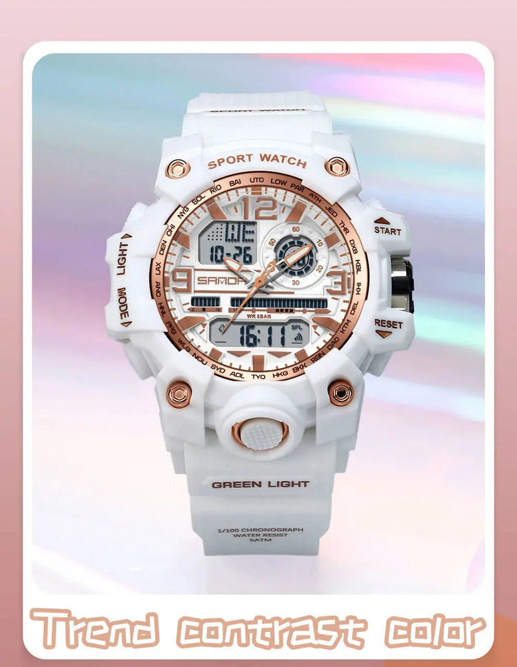 LED Digital Sport Watch Waterproof Inspirational Watches