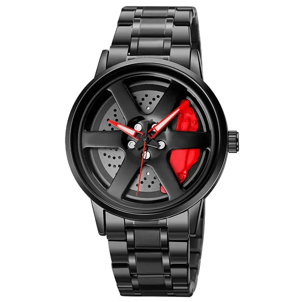 360° Rotating Wheel Dial Quartz Watch Inspirational Watches
