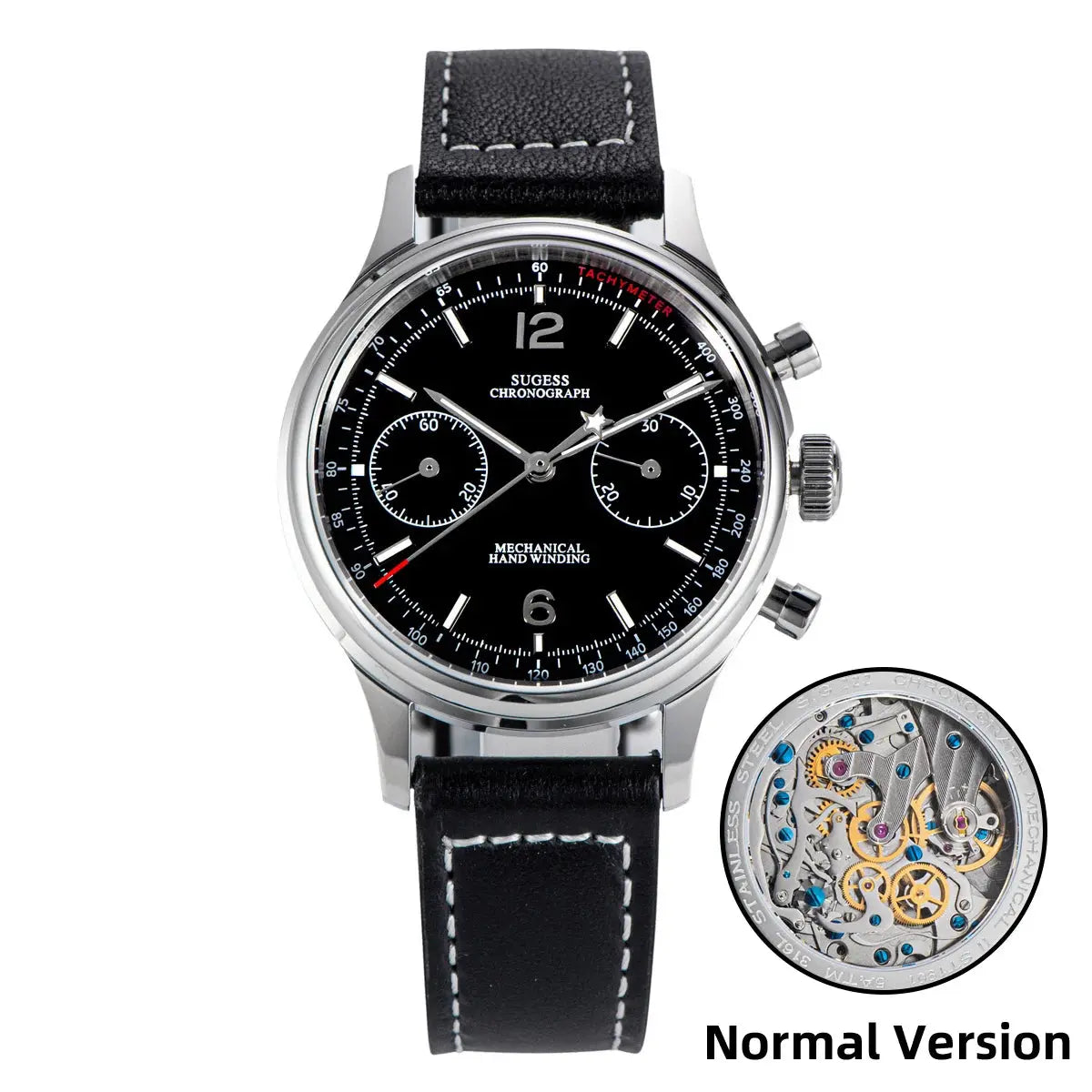 Chronograph Panda Wristwatch Air Force Sapphire Waterproof Inspirational Watches